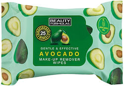 Beauty Formulas Avocado Μαντηλάκια Ντεμακιγιάζ 25τμχ Beauty Formulas Avocado Μαντηλάκια Ντεμακιγιάζ 25τμχ