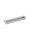 Malle Handle Furniture Flush Handle made of Metallic Nickel Matte with Center Distance 128mm 10250320 1pcs