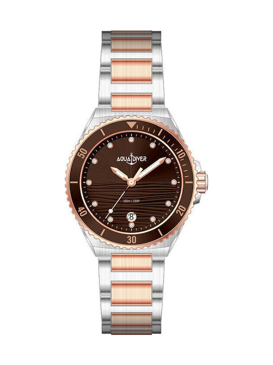 Women's Watch 36mm Battery with Silver Stainless Steel Bracelet