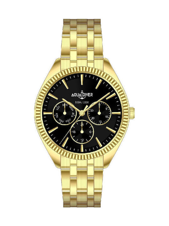 Women's Watch 36mm Battery with Gold Stainless Steel Bracelet