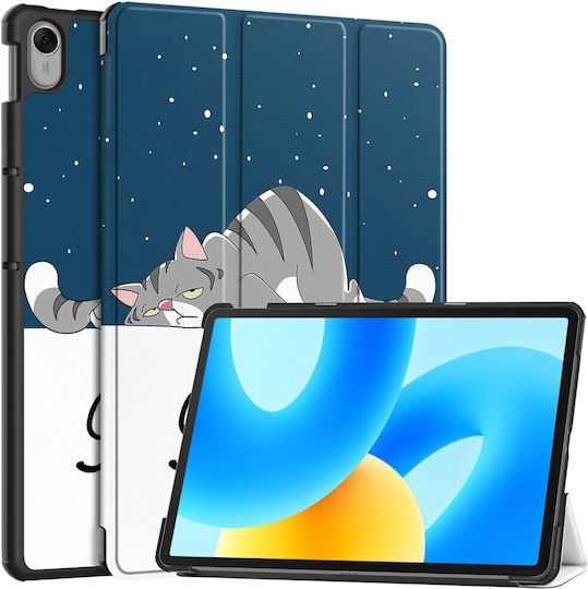Флип Капак Спяща Котка Издръжлив Многоцветен Huawei MatePad 11.5