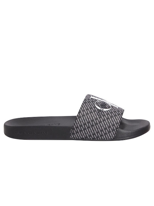 Calvin Klein Men's Slides Black