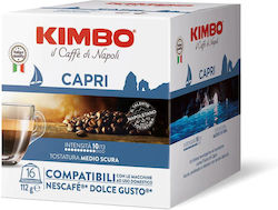 Kimbo Κάψουλες Espresso Capri Συμβατές με Μηχαν...