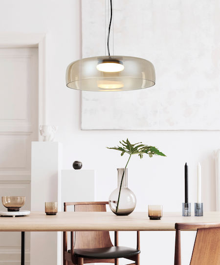 Viokef LED Κρεμαστό Φωτιστικό Καφέ 420x150εκ. Viokef LED Κρεμαστό Φωτιστικό Καφέ 420x150εκ.