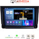 Carmedia Ηχοσύστημα Αυτοκινήτου για Seat Arona 2018+ (Bluetooth/USB/WiFi/GPS/Apple-Carplay/Android-Auto) με Οθόνη Αφής 9.5"