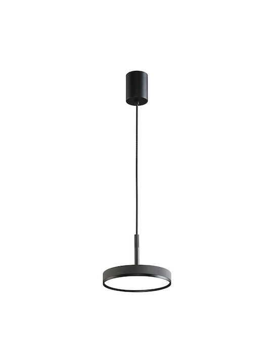 Viokef Pendant Light Single-Light Rail Gray