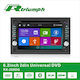 Auto-Audiosystem (Bluetooth/USB/AUX/WiFi/GPS) mit Touchscreen 6.2"