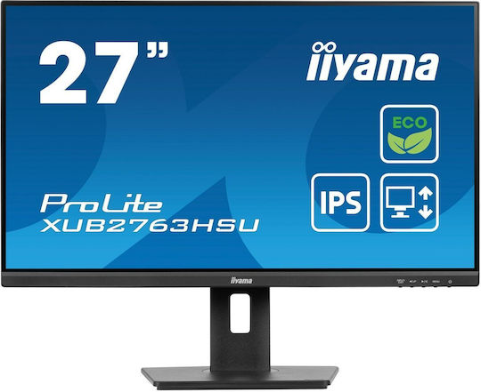 Iiyama ProLite IPS Monitor 27" FHD 1920x1080 cu Timp de Răspuns 3ms GTG