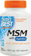 Doctor's Best MSM С OptiMSM 1000mg Хранителна Добавка За Здравето На Ставите И Костите 180 Капсули