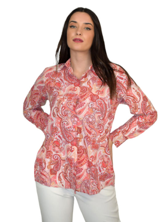 Morena Spain Women's Long Sleeve Shirt Pink
