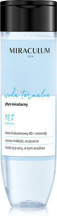 Miraculum Thermal Water Moisturising Micellar Water for Makeup Remover of Face and Eyes for Oil Control 200ml