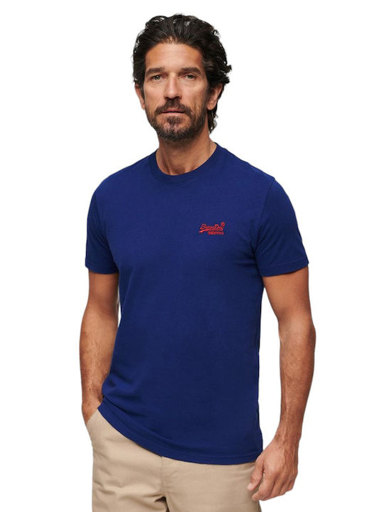Superdry D1 Ovin T-shirt Μπλε