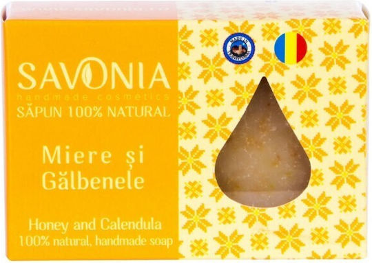 Savonia Seife Bar Honig und Ringelblume 90gr