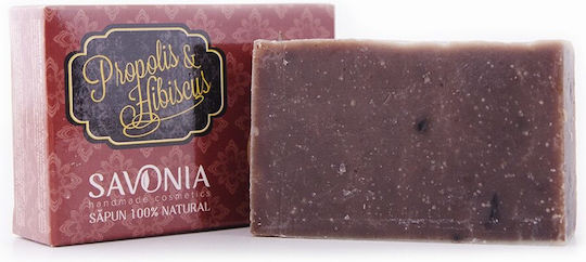 Savonia Seife Bar Propolis und Hibiskus 90gr