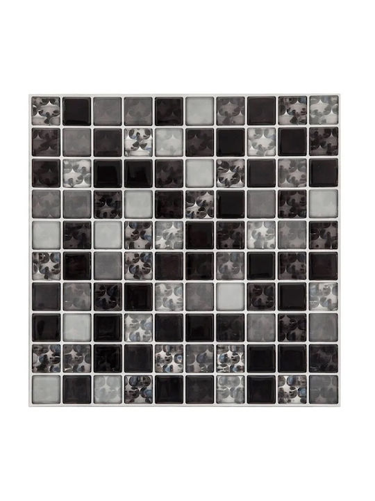 Decorative Sticker Wall Black 2pcs 25.5x25.5cm ...