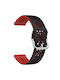 Armband Silikon Schwarz (Samsung Gear SportApple Watch 38/40/41mmVivomove HR)