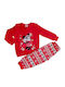 Minnie Mouse Pijama pentru copii De iarnă Roșie