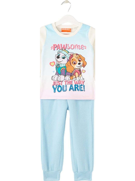 Peppa Pig Pijama pentru copii De iarnă Fleece Albastră