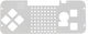 Kitronik Game Zip 64 Lasercut Cover - Clear Laser KITRONIK-5639