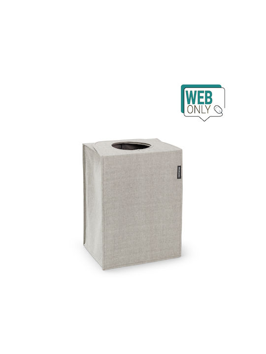 Brabantia Laundry Basket Fabric 40.5x29.5x54cm Gray