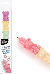 Derform Μαρκαδόροι Pastel Σετ 12 Χρώματα