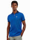 Lynton Polo Short Sleeve Blouse Monaco Blue