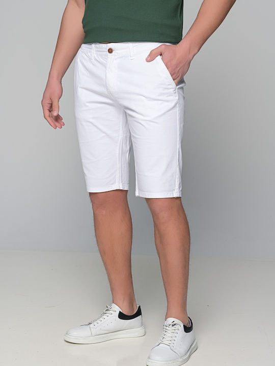 Ben Tailor Men's Chino Shorts White