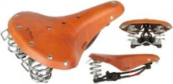 M-Wave Brown Retro Bicycle Saddle