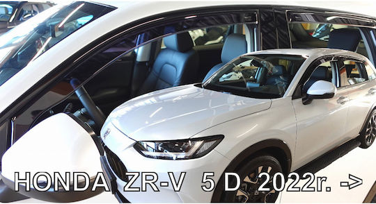 Heko Set deflectoare de vânt Dark Fime pentru Honda Z-RV 4buc