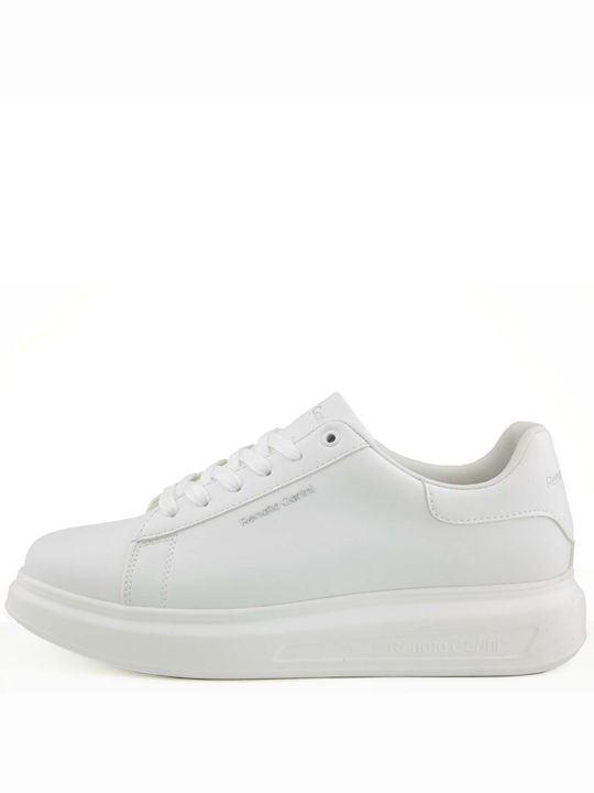 Renato Garini Ανδρικά Sneakers Total White