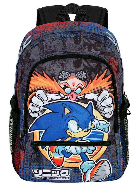 Sonic the Hedgehog Schulranzen Rucksack Grundschule Mehrfarbige