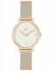Lacoste Women's Watch with Pink Gold Metal Bracelet