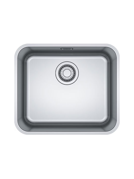 Franke Bell Bcx 110-45 Undermount Sink Inox W47.5xD41cm Silver