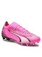 Puma Ultra Match FG Low Football Shoes with Cleats White