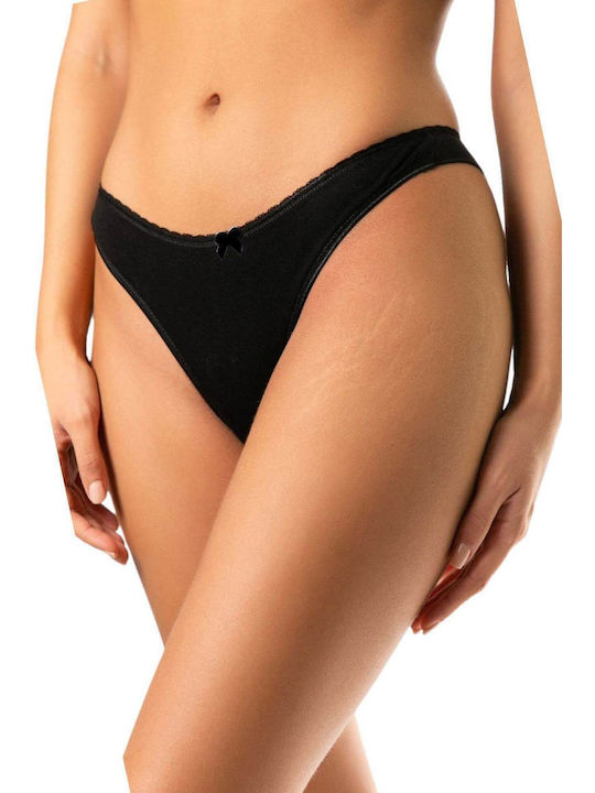 HNX Women's Briefs Brazil Black
