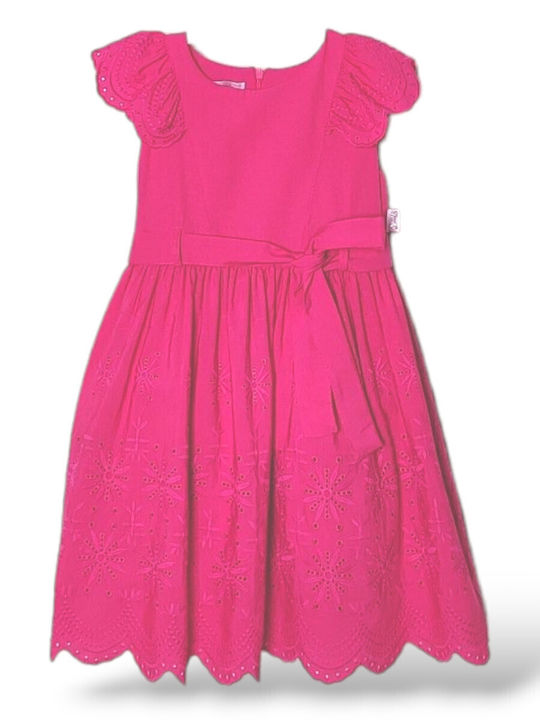 Kinderkleid Fuchsia