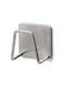 Кука Баня Единично с винтове ​5x5см Inox Сив