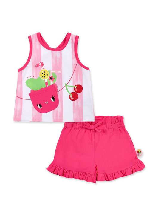 Tuc Tuc Kids Set with Shorts Summer 2pcs Creamy Ice (Creamy Ice Cream)