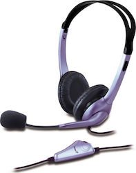 Genius Hs-04s On Ear Multimedia Headphone with Microphone 3.5mm Jack