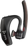 Poly Voyager 5200 Usb-a Bt Hs Auf dem Ohr Multimedia-Headsets mit Mikrofon und Verbindung Bluetooth in Schwarz Farbe