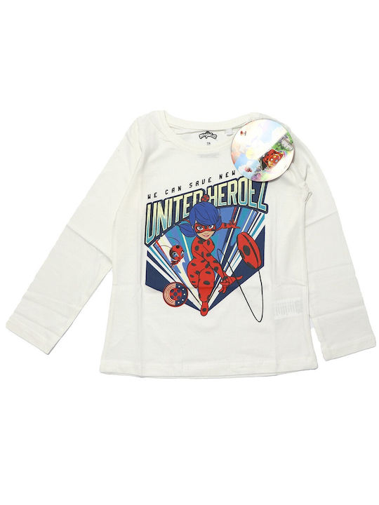 ZAG Kids Blouse Long Sleeve Ecru