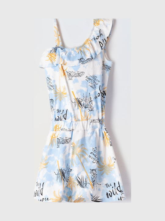 Kids' Fabric Jumpsuit Shorts/Bermudas Light Blue