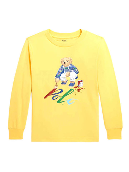 Ralph Lauren Kids Blouse Long Sleeve Yellow