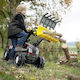 Kids Ride On Tractor Foot-to-Floor With Trailer And Pedal Yellow For 3+ Years Old