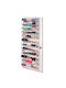 Metallic Shoe Organizer White