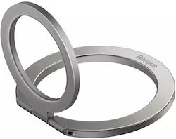 Baseus Magnetic Ring Holder Κινητού σε Γκρι χρώμα