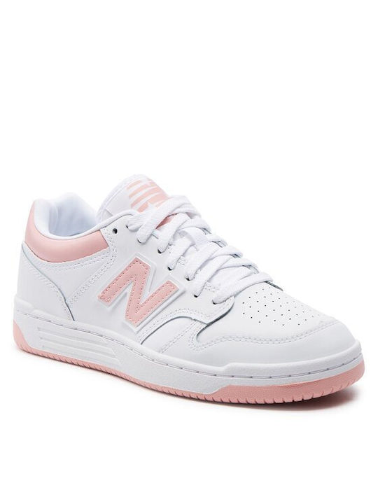 New Balance Γυναικεία Sneakers Λευκά