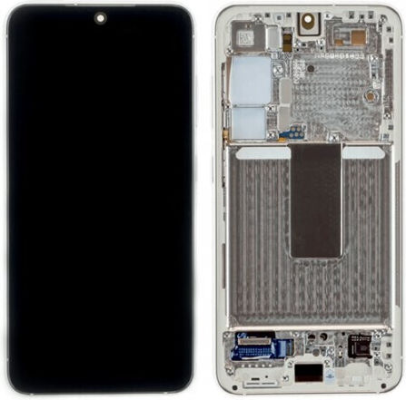 O ecran cu Mecanism Tactil pentru Samsung Galaxy S23 5G (Bej)