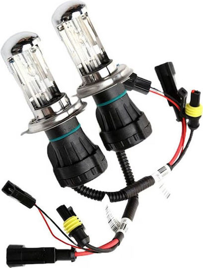 Auto Gs Lamps Car H4 Xenon 4300K Natural White 2pcs