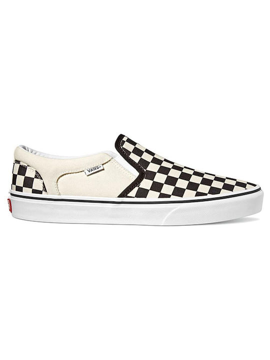 Vans Stoff Herren Slip-Ons Weiß